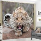 Cheetah foto gordijn